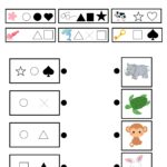 小学校受験対策に！「言葉の記号置き換え」プリントで言語×思考力UP♪